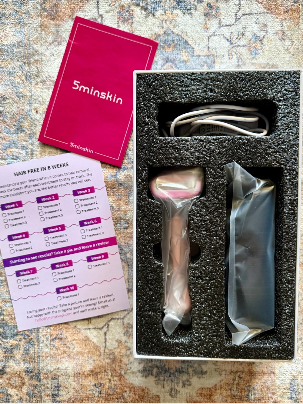 5minskin Sculpt 2.0 IPL Hair Removal Device New Open Box - Picture 4 of 6